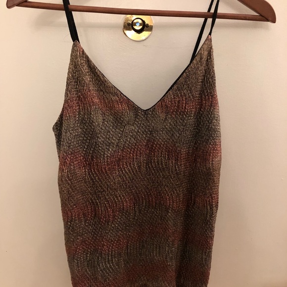 Urban Outfitters Tops - Urban Outfitters Metallic Tank Top
